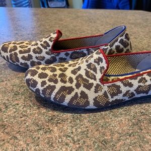 Rothy’s Leopard Loafers